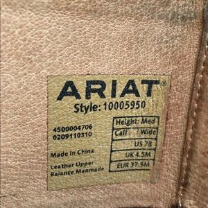Ariat Heritage field boots